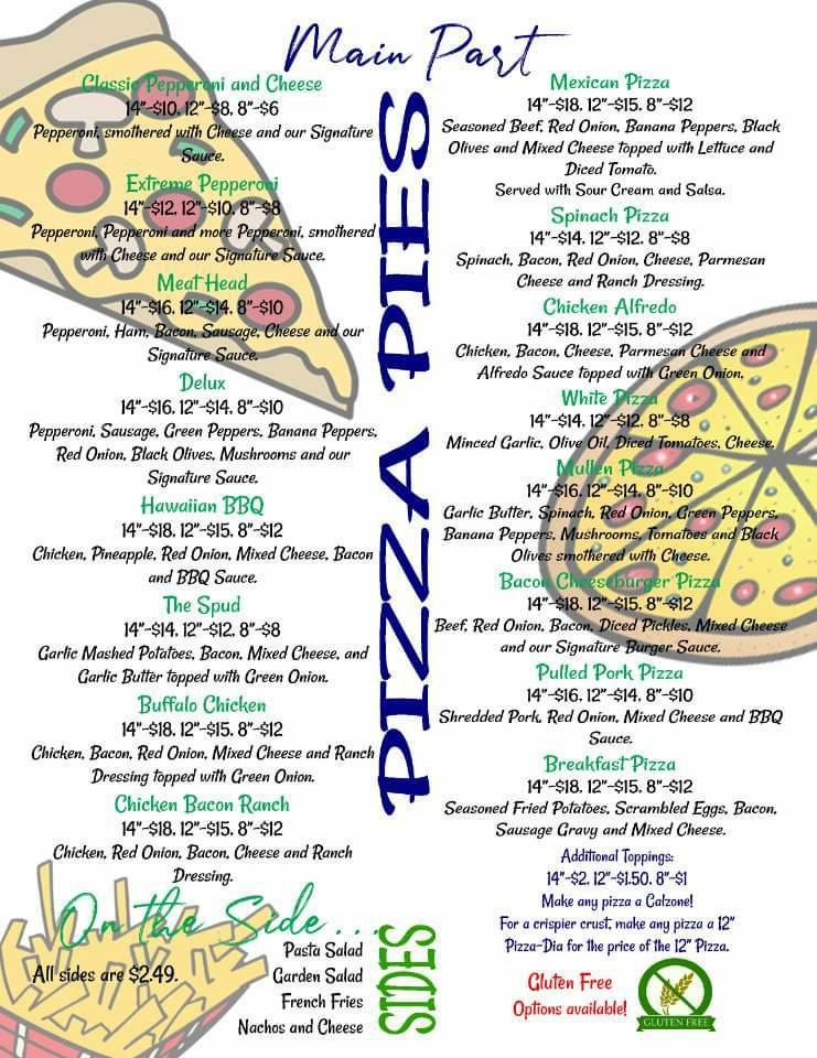 Pete's Pizza Menu image 3